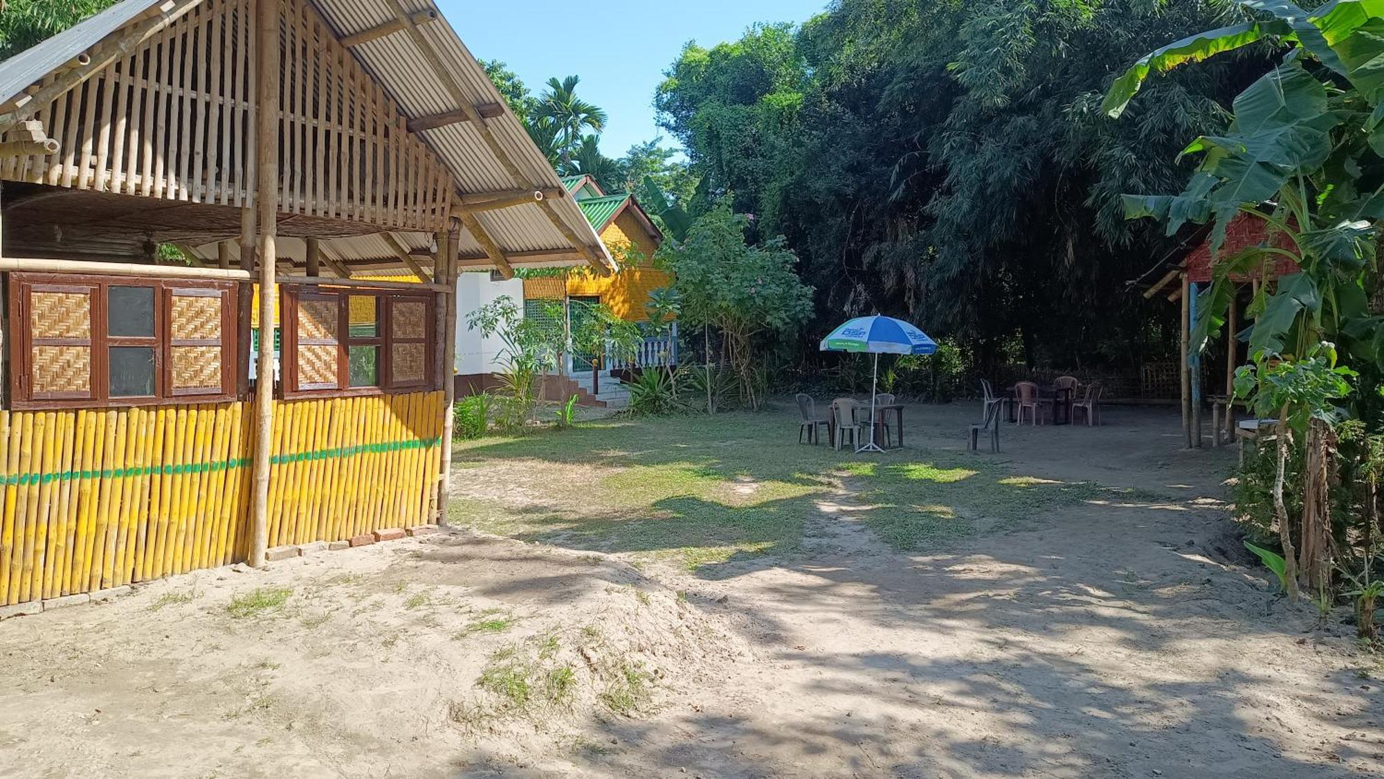 Jyoti Home Bamboo Garden Lodge Majuli Zewnętrze zdjęcie