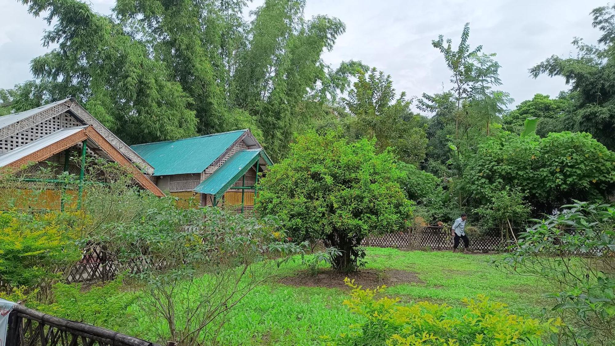 Jyoti Home Bamboo Garden Lodge Majuli Zewnętrze zdjęcie